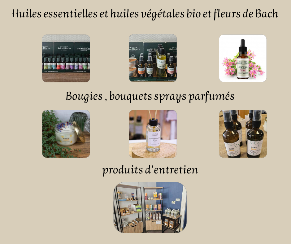 presentation produits boutique